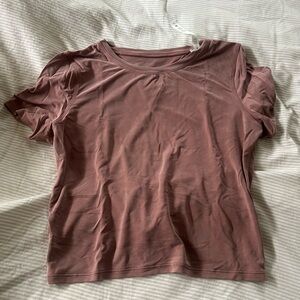 lululemon athletica Mauve Short Sleeve Tee